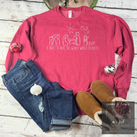 A Thrill of Hope, the Weary World Rejoices - Picture 2 of 4